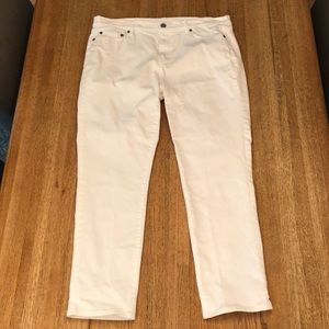 Gap 1969 White Jeans